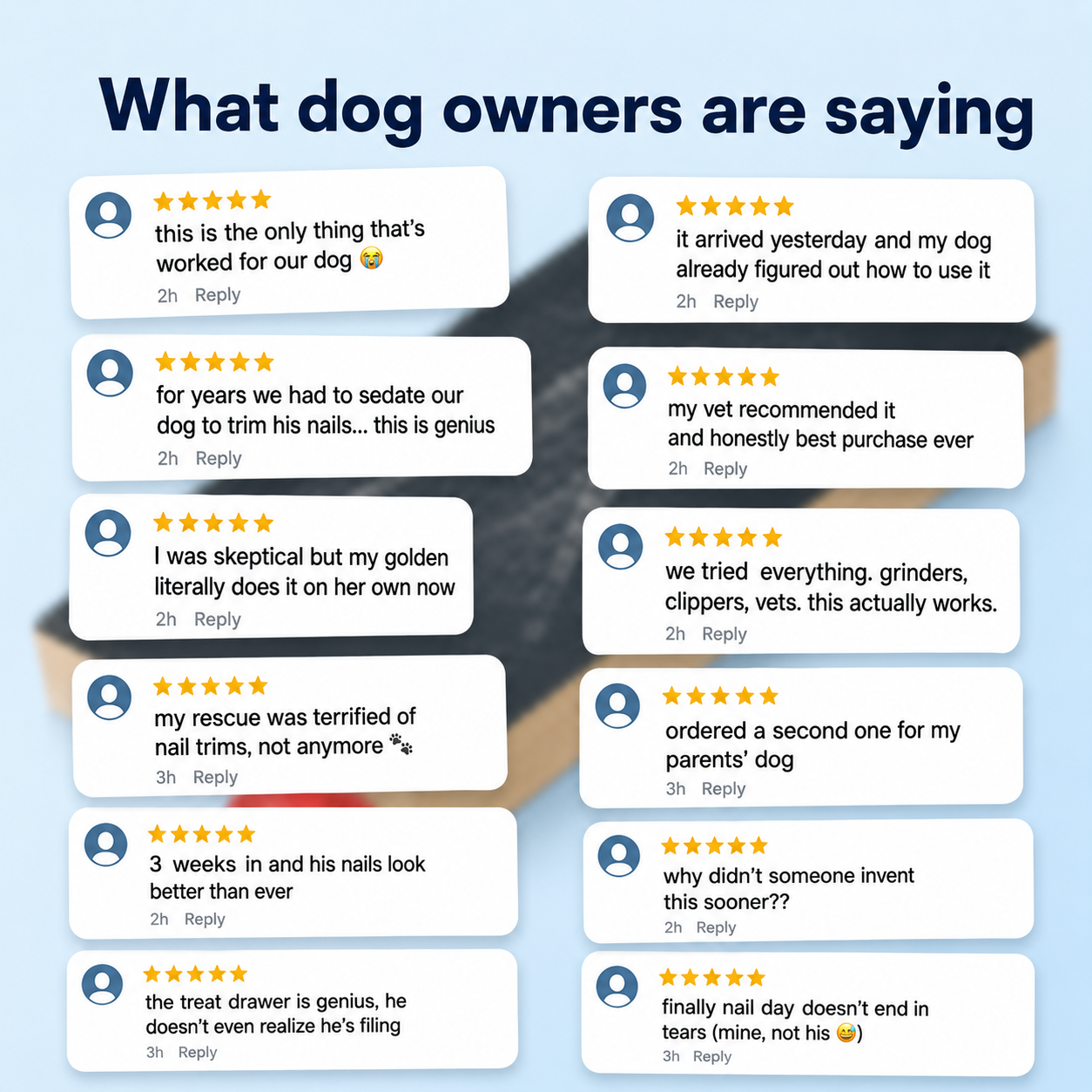 RelaxPaw™ | A Gentle Nail Care Board for Dogs